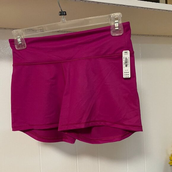 victoria's secret sport shorts Fuschia Sz Small NWT - Picture 2 of 4